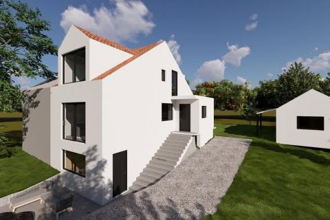 Ogulin, Jezero sabljaci, dvojna kuća s pomoćnim objektima