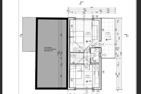 Ogulin, Jezero sabljaci, dvojna kuća s pomoćnim objektima