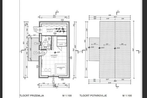 Ogulin, Jezero sabljaci, dvojna kuća s pomoćnim objektima