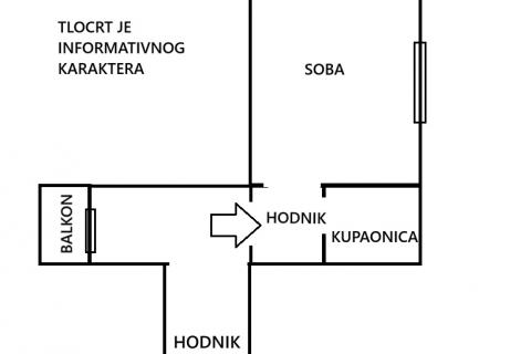Condo/Apartment Donji grad, Donji Grad, 20m2