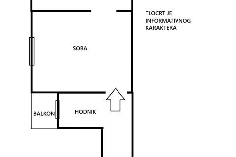 Condo/Apartment Donji grad, Donji Grad, 44m2