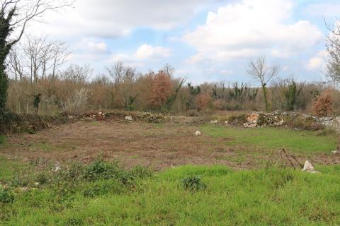 TINJAN, okolica- građevinsko zemlji&scaron;te 605 m&sup2;