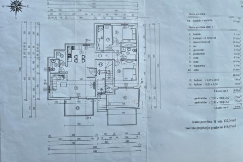 Appartamento Podmurvice, Rijeka, 103,53m2
