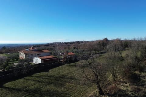 Istra, Poreč okolica - Građevinsko zemlji&scaron;te s pogledom na more