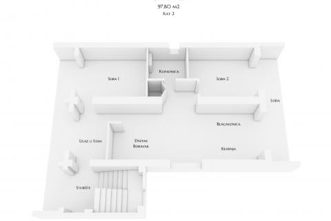 Bouwgrond Pantovčak, Gornji Grad - Medve&scaron;čak, 466m2