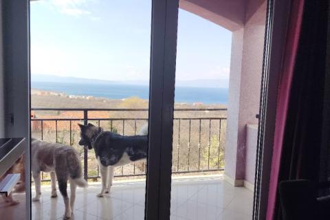 Rijeka, Kraljevica, stan s panoramskim pogledom na more