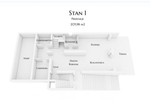 Zagreb, Pantovčak - kuća s projektom i dozvolom