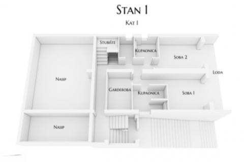 Zagreb, Pantovčak - kuća s projektom i dozvolom