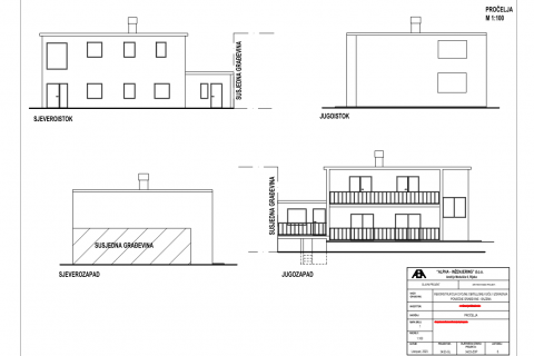 Crikvenica, Jadranovo - kuća za adaptaciju sa 3 jedinice