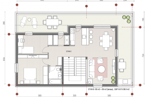 Tre&scaron;njevka-Sjever, Rude&scaron; | Građevinsko zemlji&scaron;te 317 m2, 3 stana