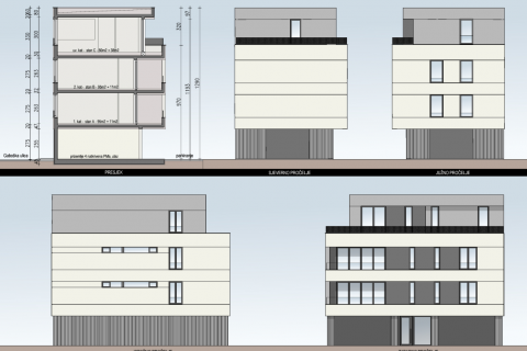 Tre&scaron;njevka-Sjever, Rude&scaron; | Građevinsko zemlji&scaron;te 317 m2, 3 stana