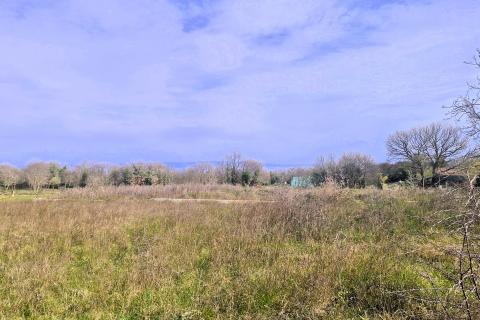 Istra, Marčana, Krnica- zemlji&scaron;te s pravomoćnom dozvolom, pogled more