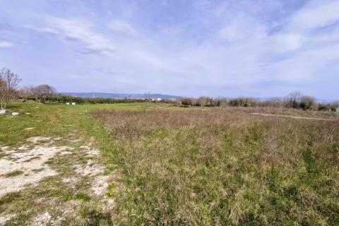 Istra, Marčana, Krnica- zemlji&scaron;te s pravomoćnom dozvolom, pogled more