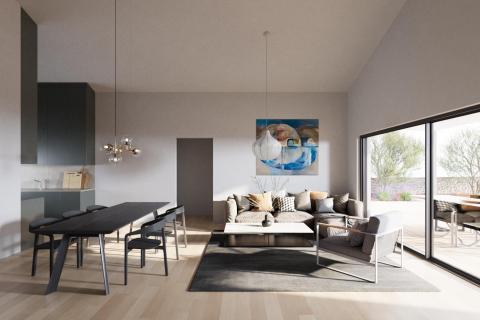 Istra, Marčana, Krnica- zemlji&scaron;te s pravomoćnom dozvolom, pogled more