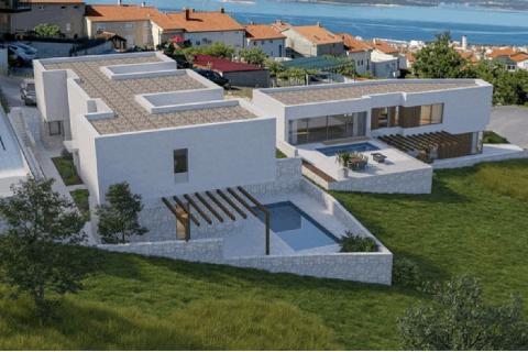 Crikvenica- luksuzna kuća sa bazenom i pogledom na more