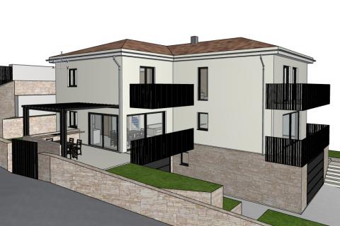 Matulji - dvojna kuća, novogradnja