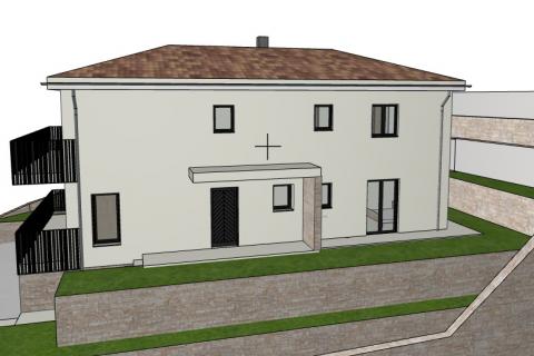 Matulji - dvojna kuća, novogradnja