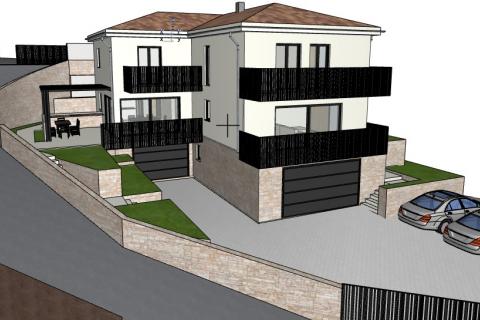 Matulji - dvojna kuća, novogradnja