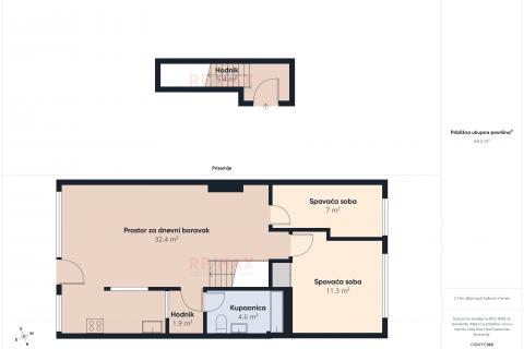 Zagreb, Dugave-trosoban stan 64m2 s liftom