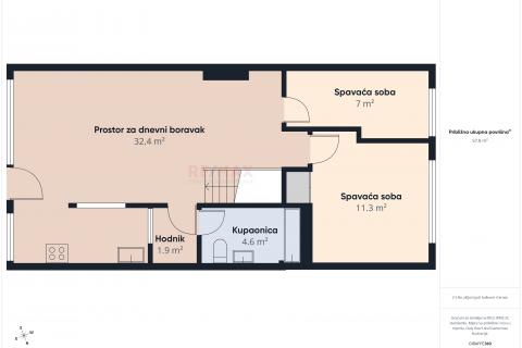 Zagreb, Dugave-trosoban stan 64m2 s liftom