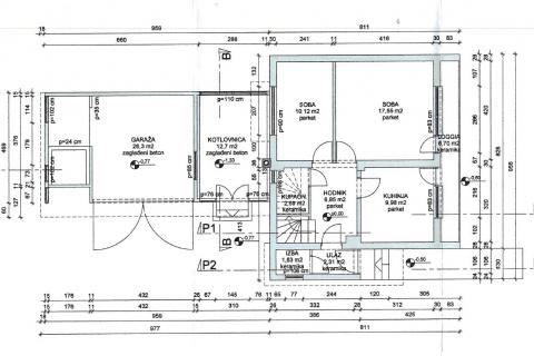Zagreb, Miro&scaron;evec - kuća s okućnicom