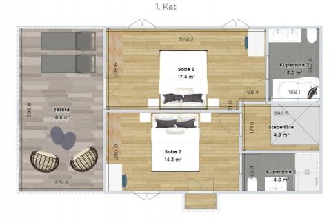 Istra, Unutra&scaron;njost, Karojba, starina s okućnicom za adaptaciju