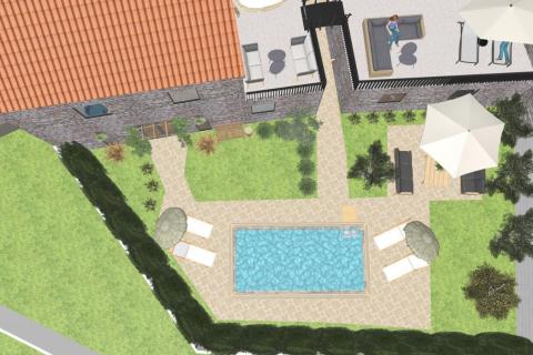 Istra, Unutra&scaron;njost, Karojba, starina s okućnicom za adaptaciju