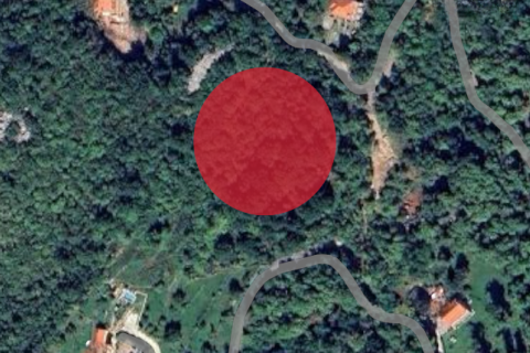 Opatija - Oprić - 1455 m2 negrađevinski teren