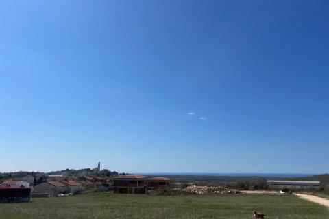 Vi&scaron;njan, veliko građevinsko zemlji&scaron;te sa pogledom na more 