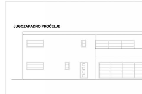 OTOK KRK okolica grada Krka dvojna kuća sa panoramskim pogledom na more