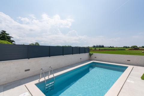 Istra, Novigrad, moderna kuća s bazenom, dugoročni najam