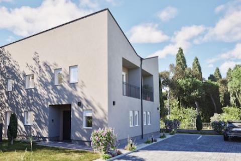 Istra,Lovrečica,okolica-Dvojna kuća u roh bau fazi,blizina mora