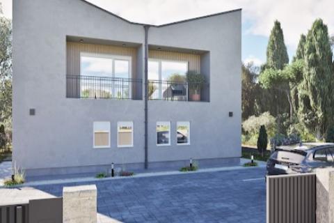 Istra,Lovrečica,okolica-Dvojna kuća u roh bau fazi,blizina mora