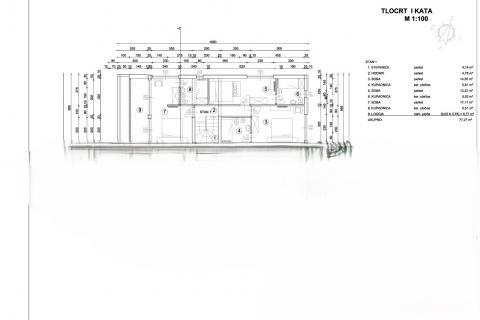 OTOK KRK okolica grada Krka dvojna kuća sa panoramskim pogledom na more