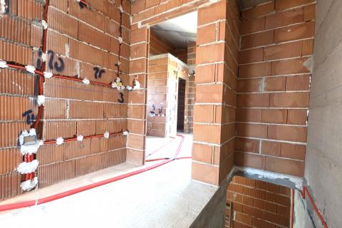 Istra,Lovrečica,okolica-Dvojna kuća u roh bau fazi,blizina mora