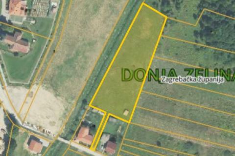 Donja Zelina - građevinsko zemlji&scaron;te 5000 m2