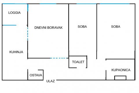 Condo/Apartment Jarun, Tre&scaron;njevka - Jug, 71m2