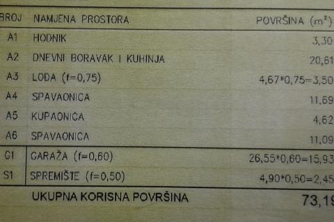 Stanovanje/Apartma &Scaron;ijana, Pula, 73,19m2