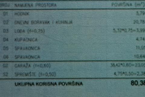 Wohnung &Scaron;ijana, Pula, 80,38m2