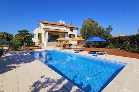 ISTRIA, NOVA VAS &ndash; Huis met zwembad en appartement