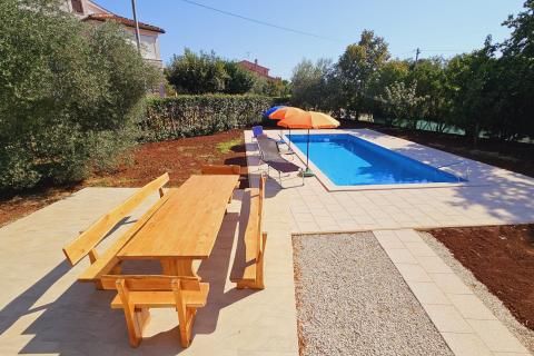 ISTRIA, NOVA VAS &ndash; Huis met zwembad en appartement