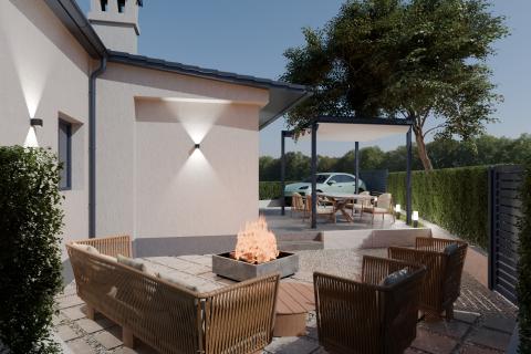 Rovinj, prizemnica sa vlastitim vrtom, parking