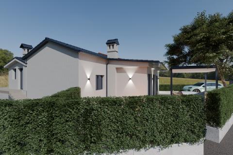 Rovinj, prizemnica sa vlastitim vrtom, parking