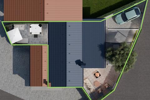 Rovinj, prizemnica sa vlastitim vrtom, parking