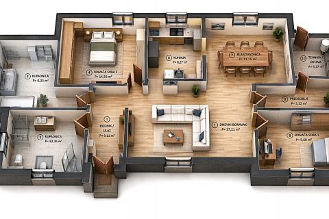 Bouwgrond Fiorini, Brtonigla, 520m2