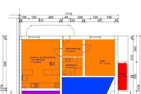 Stanovanje/Apartma Gornja Dubrava, 47m2