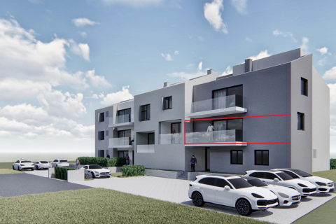 Poreč okolica &ndash; 2S+DB stan s pogledom na more, 78 m&sup2;