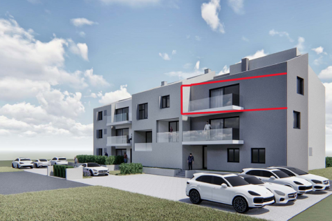 Poreč okolica &ndash; 2S+DB stan s pogledom na more, 80,62 m2