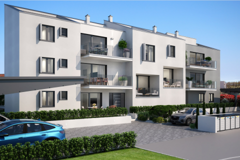 Poreč okolica &ndash; 2S+DB stan s pogledom na more, 80,62 m2