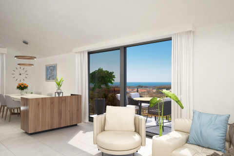 Poreč okolica &ndash; 2S+DB stan s pogledom na more, 80,62 m2